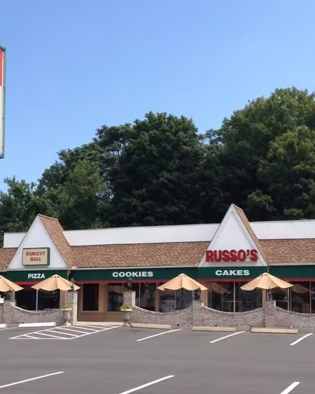 Full exterior view of Russo's Italian Pastry Shop